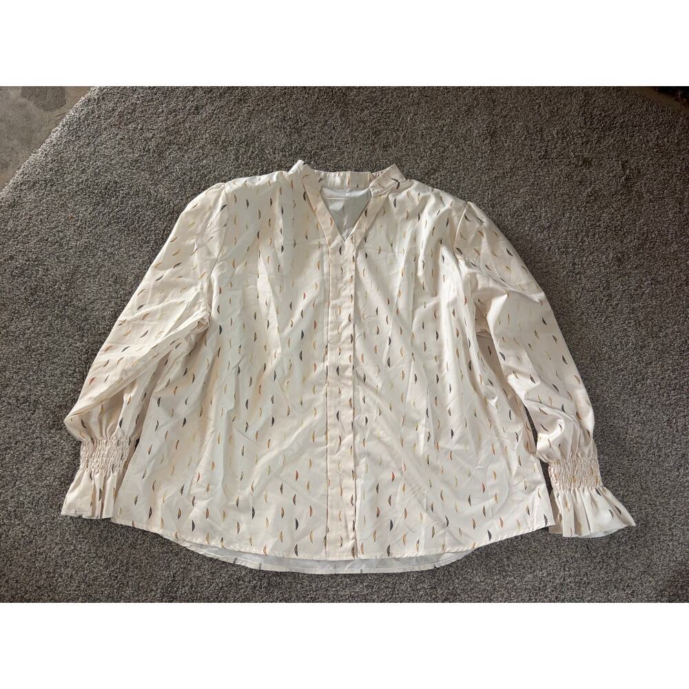 Womens 4xl fun pattern shirt